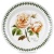 Тарелка обеденная  "Ботанический сад", "Розы.Тамора персиковая" 25 см 