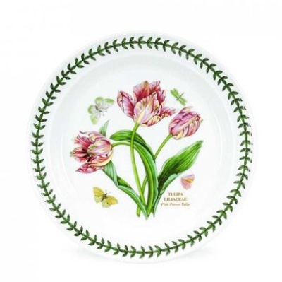 тарелка обеденная 25 см "Ботанический сад. Тюльпан" 