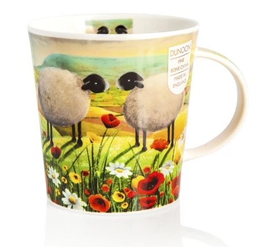 кружка "Овечки в маках" 320 мл