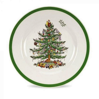 тарелка закусочная 20 см "Рождественская ель"