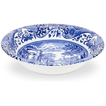 чаша для хлопьев 20 см "Голубая Италия" 