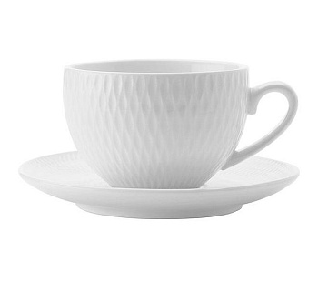 чашка с блюдцем "Даймонд" 0,22л