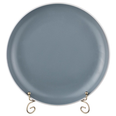 Тарелка постановочная PANDORA GREY 27 см.