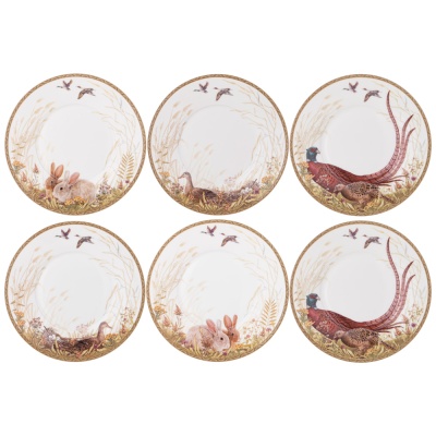 Чайный сервиз "Охота" на 6 персон