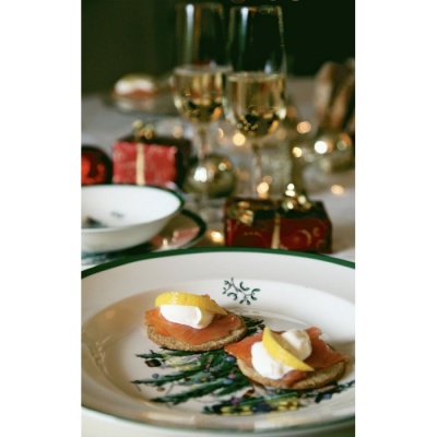 тарелка главная 27 см "Рождественская ель"