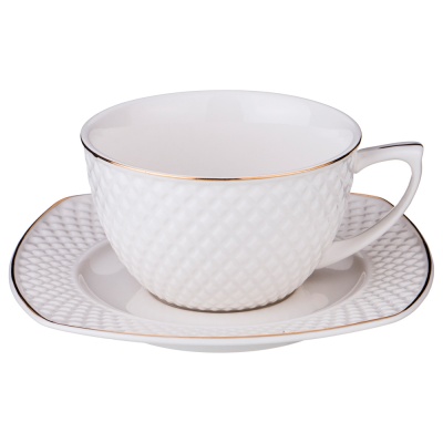 чайный сервиз на 6 пер. "Диамант голд"