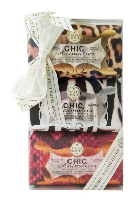 Набор натурального мыла "Animalier Soap" 3 х 250 гр