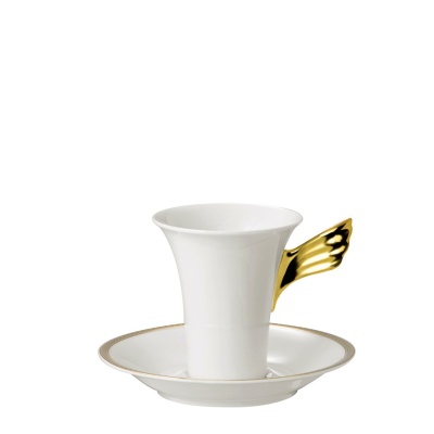 чашка кофейная с блюдцем  0,18 л "Medaillon Meandre D'or" 