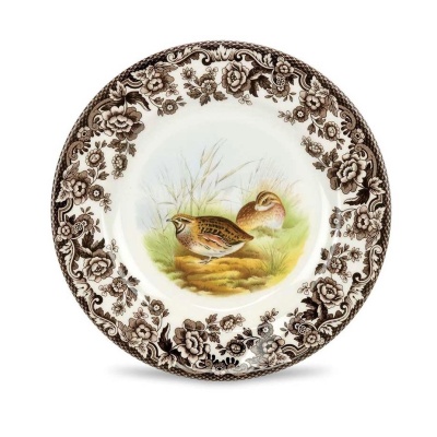 тарелка закусочная 20 см  "Английские охотничьи мотивы. Кач" 
