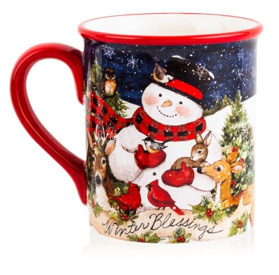 Кружка "Магия Рождества. Снеговик" 480мл