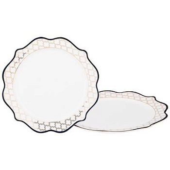 Набор постановочных тарелок "ПАДИШАХ"  2 шт. 28 см 