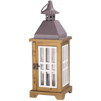 Подсвечник-фонарь 15х15х41см