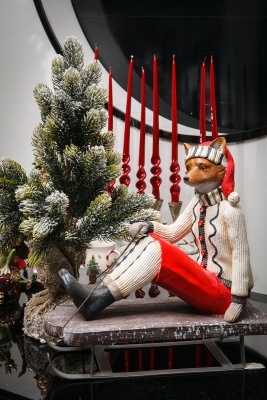 фигура Лис на санках