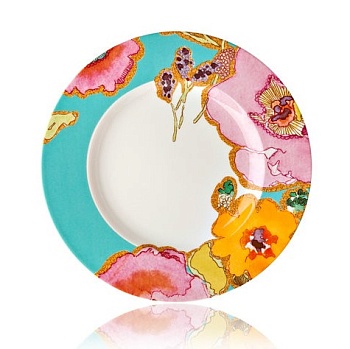 тарелка десертная 23 см "Разноцветье. Аква"
