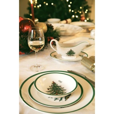тарелка главная 27 см "Рождественская ель"
