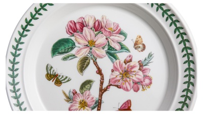 Тарелка обеденная "Ботанический сад. Миндаль", 25 см 