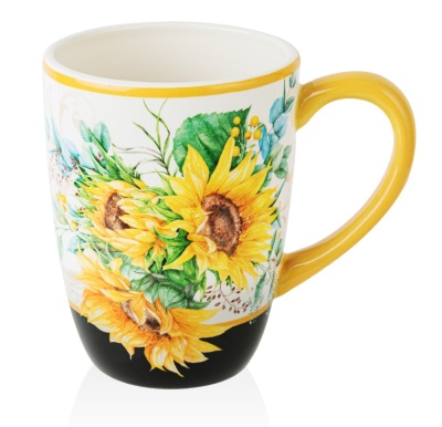 Кружка "Подсолнухи" 550мл 