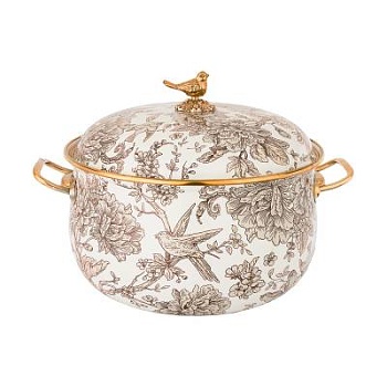 Кастрюля эмалированная 3,8 л Agness 