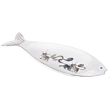 Блюдо для рыбы "КОТИКИ" 