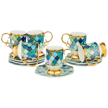 Чайный набор 12 предметов "ПАДИШАХ" 200 мл 