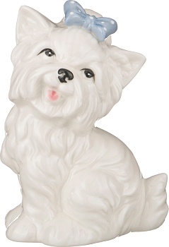 Фигурка Вайт терьер 10,5x8,3x14,5 см