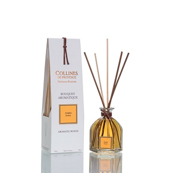 Ароматический диффузор с палочками AMBER/Амбра 