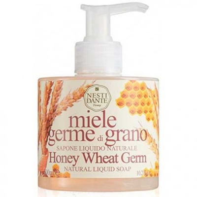 Натуральное жидкое мыло ORGANIC Liquid Soup Honey Wheat Germ  Мёд и Зародышы Пшеницы 300мл