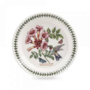 Тарелка закусочная "Ботанический сад.Птицы.Колибри" 21,5см 