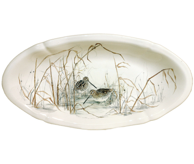 блюдо овальное 28 см "Солонь"