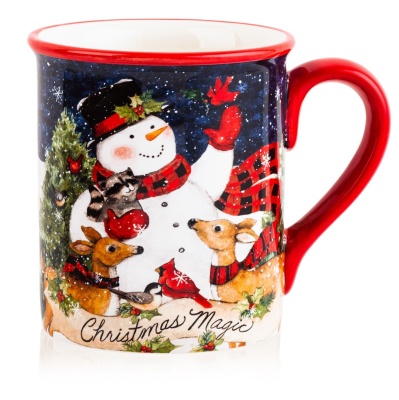 Кружка "Магия Рождества. Снеговик" 480мл
