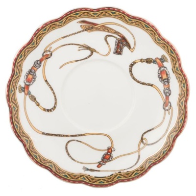 чашка с блюдцем 0,4 л "Лошади"