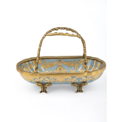 Чаша с ручками 19x9x14см 