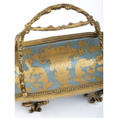 Чаша с ручками 19x9x14см 