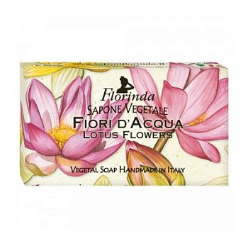 Мыло "Цветы", лилия 100 г 