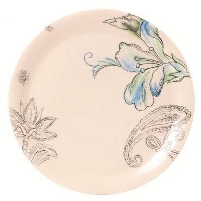 тарелка большая 28 см "Цветочный узор" 