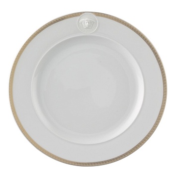 тарелка десертная 18 см "Medaillon Meandre D'or" 
