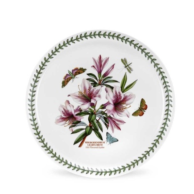 тарелка обеденная 25 см "Ботанический сад. Розовая лилия" 
