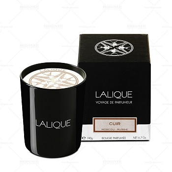 Ароматическая свеча "Cuir, Moscow - Russia" 