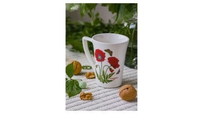 Кружка "Ботанический сад. Мак" 280 мл 