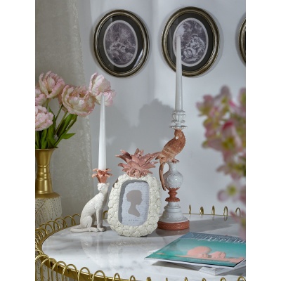 Подсвечник Попугай 11х11х36см