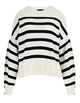 полосатый джемпер