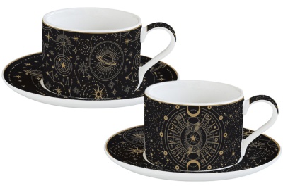 Набор из 2-х чашек с блюдцами Звёздное небо
