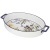 Блюдо овальное с ручками "Прованс оливки" 36,5*21*6 см