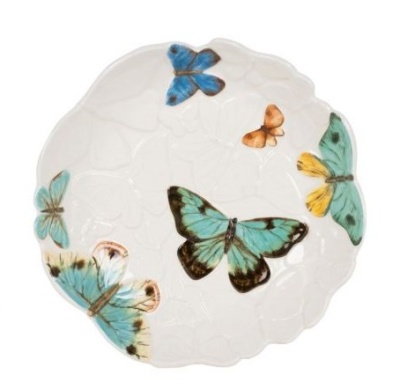 блюдо 24 см "Бабочки на лугу"  
