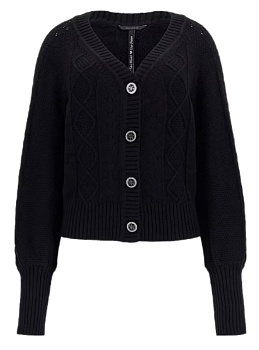 вязаный кардиган