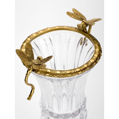 Ваза со стрекозами 24х17х37см