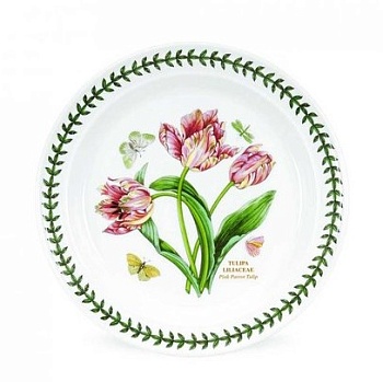 тарелка обеденная 25 см "Ботанический сад. Тюльпан" 