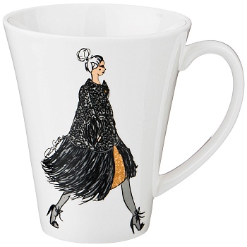 Кружка 440 мл "FASHION QUEEN"