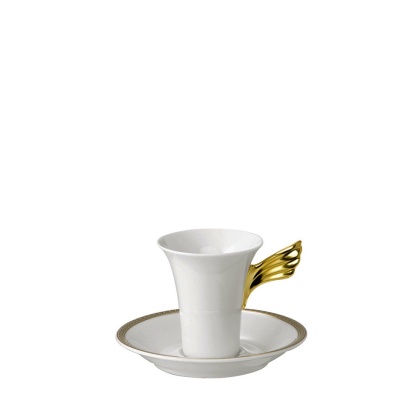 чашка эспрессо с блюдцем  0,10 л "Medaillon Meandre D'or " 