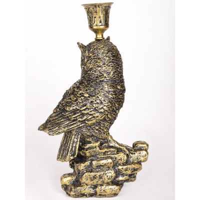 Подсвечник Сова 13х7х23см
